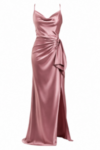 Classic Satin Evening Dress