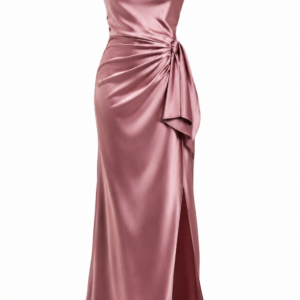 Classic Satin Evening Dress